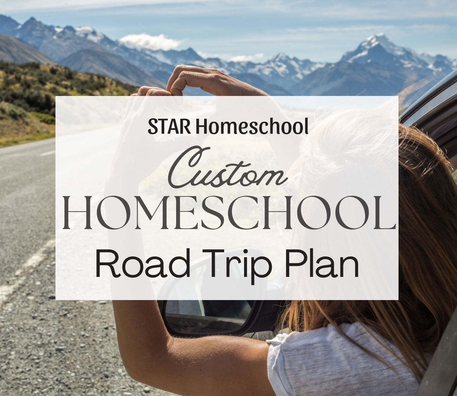 Custom Homeschool Road Trip Plan