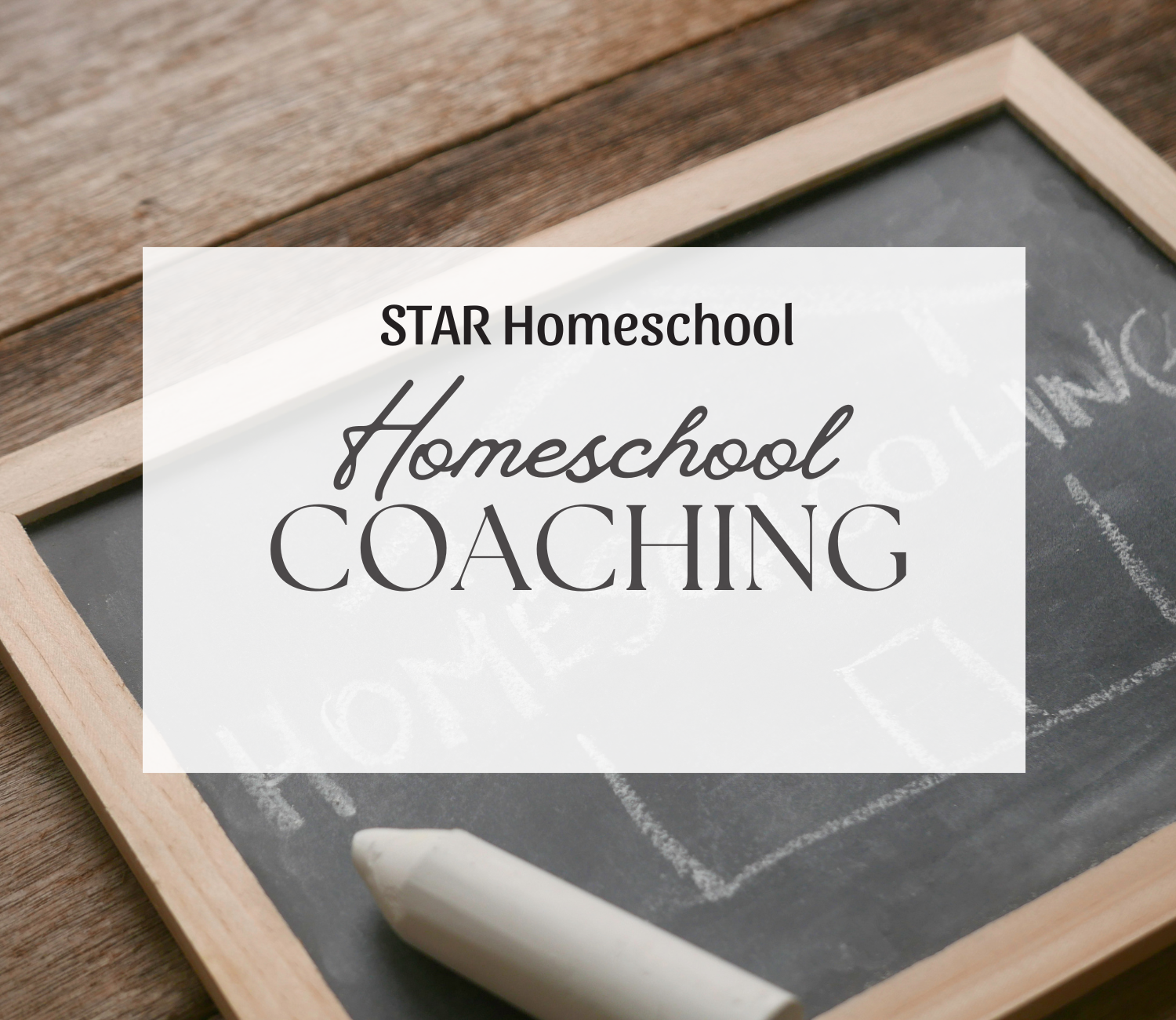 Homeschool Coaching