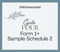 Cycle 4 Form 1+ Sample Schedule 2