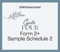 Cycle 4 Form 2+ Sample Schedule 2