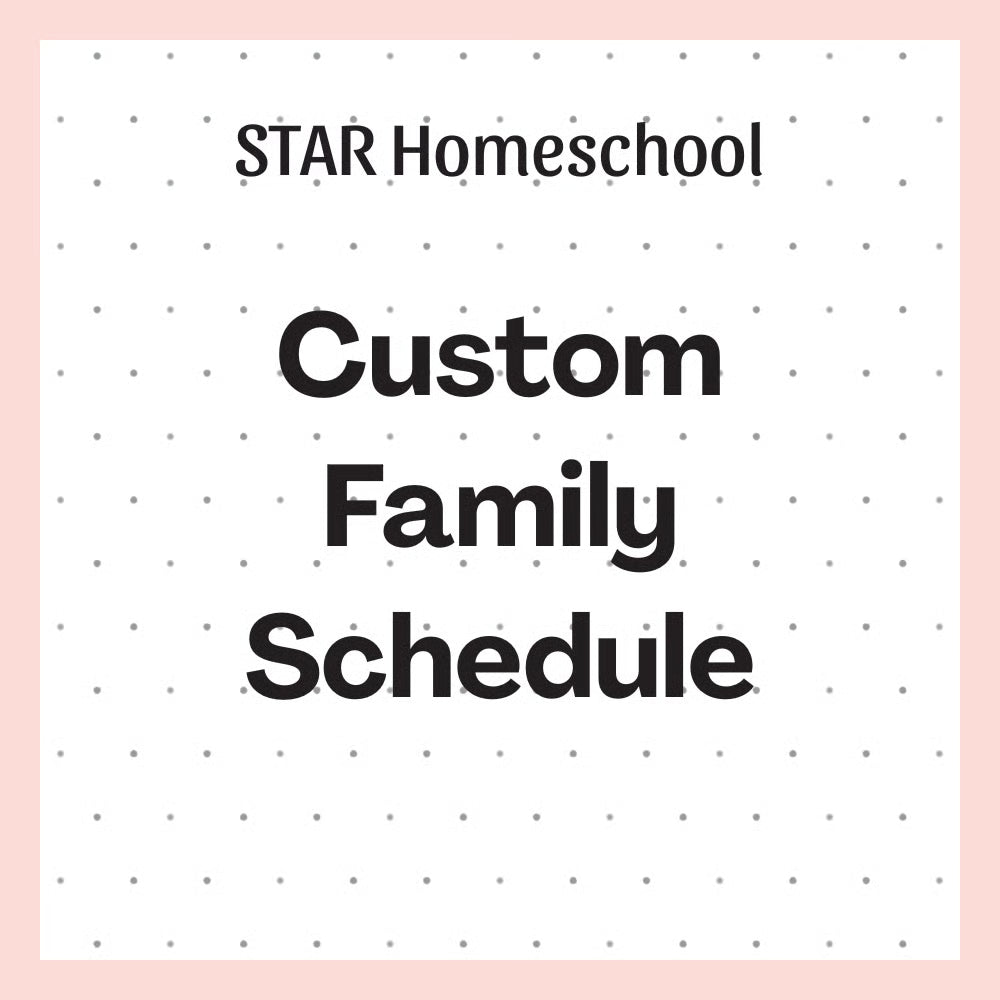 Custom Family Schedule